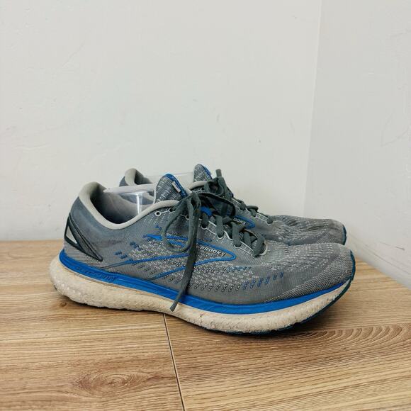 Brooks Glycerin 19 Gray And Blue Sneakers Men’s Size 12.5 main image 8